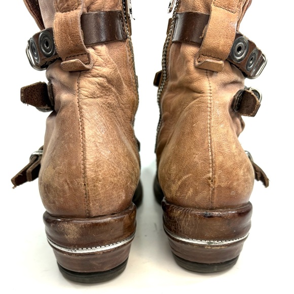 A.S.98 Ives Tan Ankle Boots | 37 - Picture 4 of 8